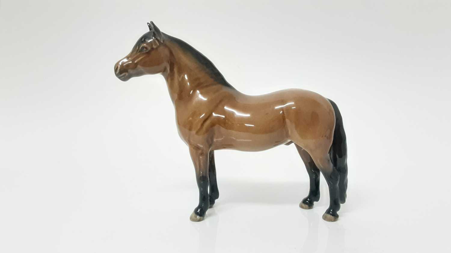 Lot 44 - Beswick Dartmoor Pony - Jentyl, model no. 1642, designed by Arthur Gredington, 16cm
