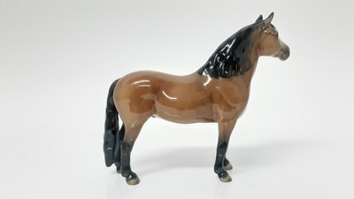 Lot 44 - Beswick Dartmoor Pony - Jentyl, model no. 1642, designed by Arthur Gredington, 16cm