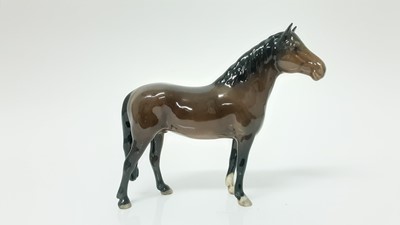 Lot 48 - Beswick New Forest Pony - Jonathen 3rd, second version, model no, 1646, designed by Arthur Gredington, 17cm high