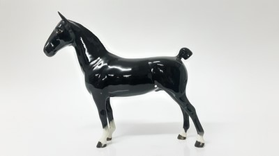 Lot 49 - Beswick Ch Black Magic of Nork, model number 1361, designed by Graham Orwell