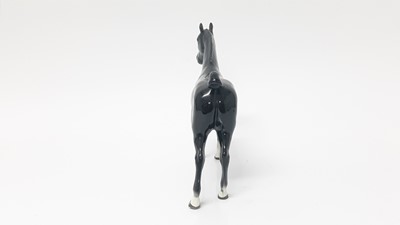 Lot 49 - Beswick Ch Black Magic of Nork, model number 1361, designed by Graham Orwell