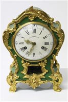 Lot 1377 - Late 19th century French ormolu mounted and...