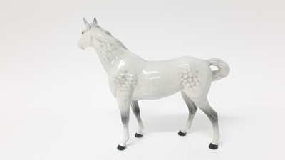Lot 52 - Beswick Swish Tail Horse, second version, model no. 1182, designed by Arthur Gredington, 21.5cm high