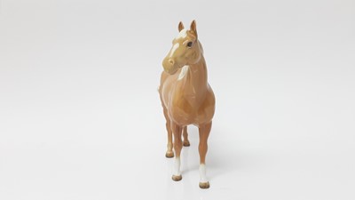 Lot 54 - Beswick Swish Tail Horse, model no. 1182, designed by Arthur Gredington, 21.5cm high