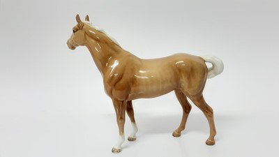 Lot 54 - Beswick Swish Tail Horse, model no. 1182, designed by Arthur Gredington, 21.5cm high