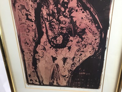 Lot 382 - Hiroshi Japanese lithographic print signed and dated