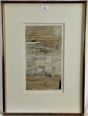 Lot 173 - Anna Shanon (b. 1916) paper collage signed dated 1986