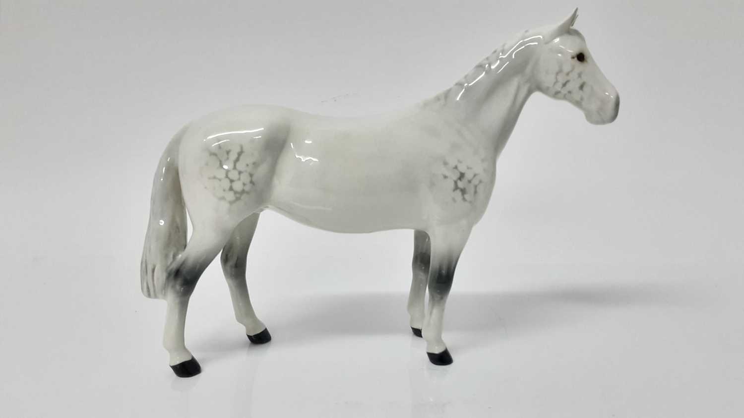 Lot 57 - Beswick Huntsman's Horse, model no. 1484, designed by Arthur Gredington, 17cm high