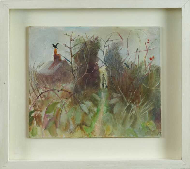 Lot 1096 - *Tessa Newcomb (b. 1955) oil on board,