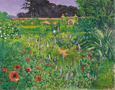 Lot 1114 - Kevin Noler (Contemporary) oil on canvas, Somerleyton Hall Gardens, signed and dated '10