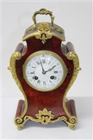 Lot 1388 - Early 20th century French mantel Clocksck,...