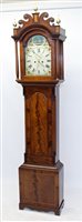 Lot 1393 - Victorian eight day longcase Clocksck striking...