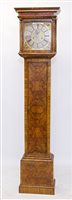 Lot 1394 - Early 18th century eight day longcase Clocksck...