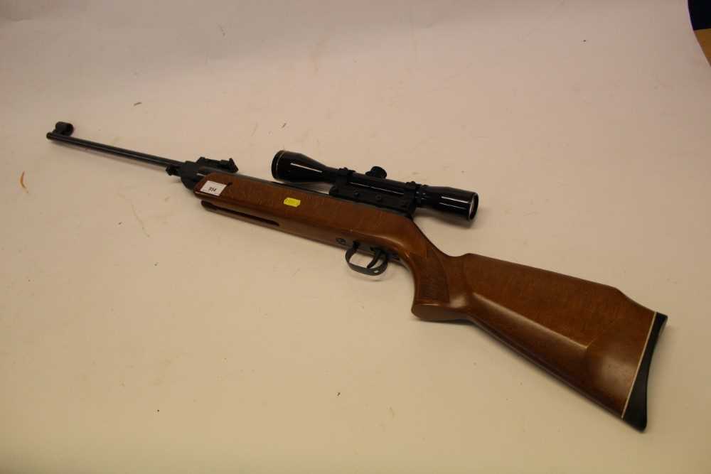 Lot 954 - Anschutz .177 air rifle with telescopic sight