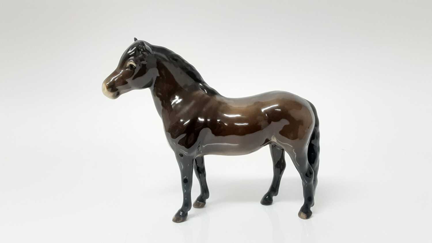 Lot 66 - Beswick Exmoor Pony - Heatherman, model no. 1645, designed by Arthur Gredington, 16.5cm high