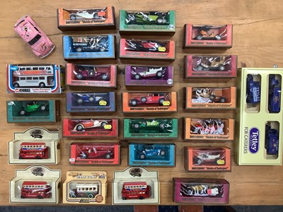 Lot 1832 - Diecast boxed selection of models of Yesteryear, Days Gones, Corgi etc (Qty)