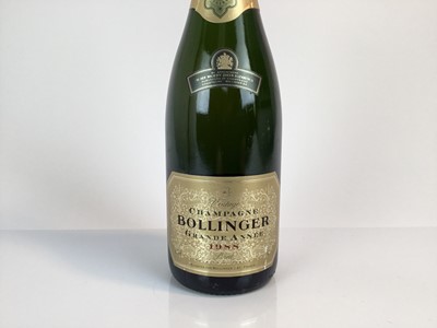 Lot 4 - Champagne - one bottle, Bollinger 1988