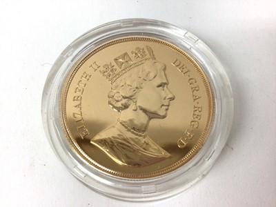 Lot 444 - G.B. - Royal Mint brilliant uncirculated Gold Five Pound coin 1988 (N.B. In case of issue with Certificate of Authenticity) (1 coin)