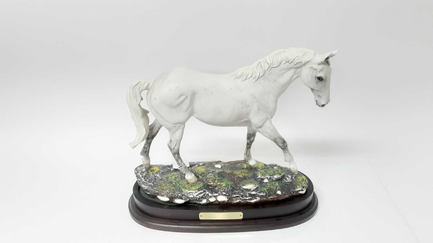 Lot 88 - Royal Doulton limited edition model Horse - Desert Orchid DA 134, modelled by Graham Tongue, no 3136 of 7500