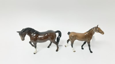 Lot 90 - Five Royal Doulton horses including Desert Orchid