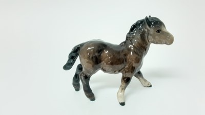 Lot 107 - Royal Doulton model horse - Black Bess, no. DA170, designed by Graham Tongue, 19cm high