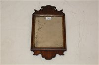 Lot 1413 - Early 18th century walnut frame fretwork...