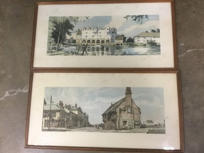 Lot 213 - Pictures and prints including two carriage prints and others