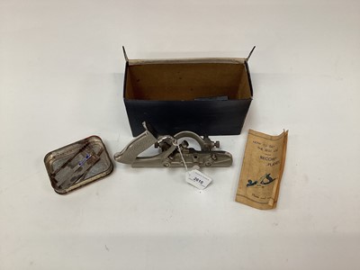 Lot 2610 - Record plough plane, No 044, in original box