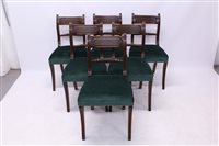 Lot 1426 - Unusual set of George IV mahogany dining...