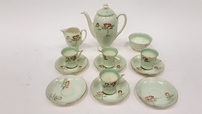 Lot 1345 - Royal Doulton Art Deco tea set