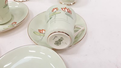 Lot 1345 - Royal Doulton Art Deco tea set