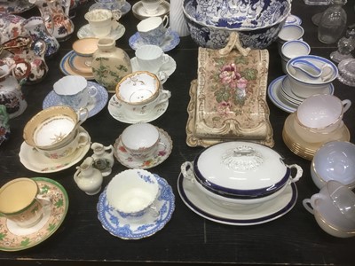 Lot 136 - Collection of predominantly 19th century tablewares