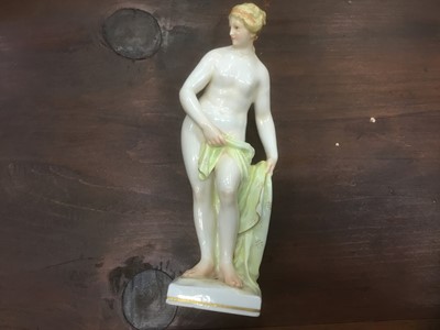 Lot 140 - 19th century KPM Berlin figure of Venus