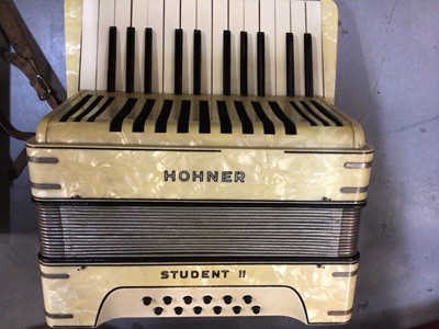 Lot 391 - Old Piano accordion