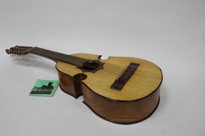 Lot 2333 - Puerto Rican handmade Cuatro ten string guitar