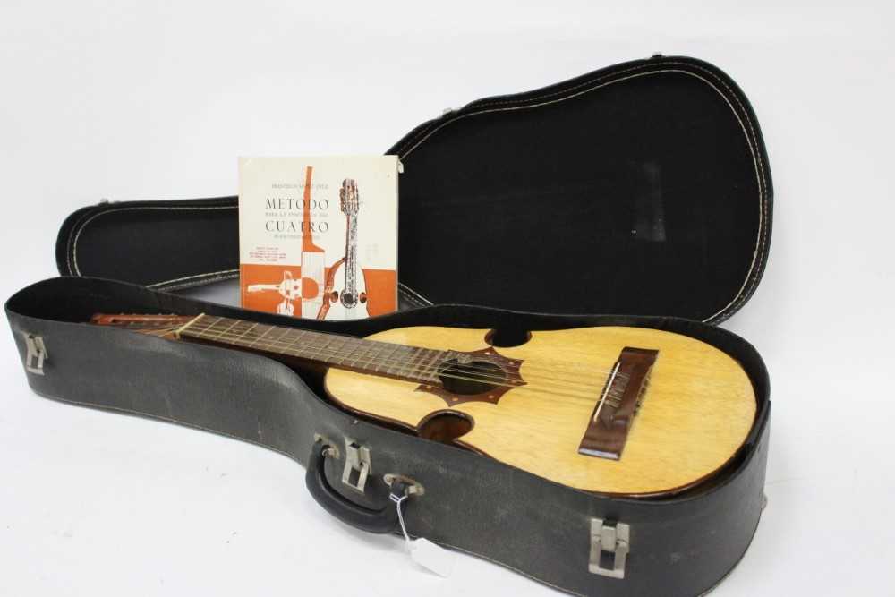 Lot 2333 - Puerto Rican handmade Cuatro ten string
