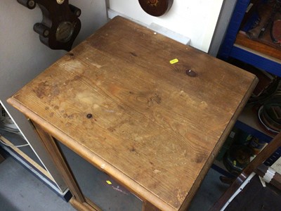 Lot 1005 - Glass fronted pine cupboard