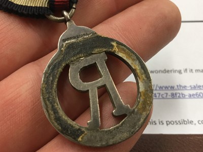 Lot 723 - Interesting Boer War / First World War Nursing medal group comprising a Boer War Princess Christian’s Army Nursing Service Reserve badge