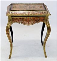 Lot 1449 - Mid-19th century French sCarslet tortoiseshell...