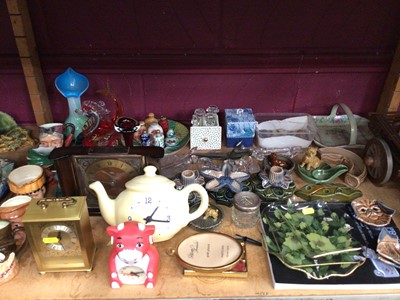 Lot 515 - Sundry china and collectables, including Meakin, Chinese snuff bottles, etc