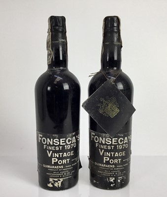 Lot 25 - Port - two bottles Fonseca's 1970 Vintage Port