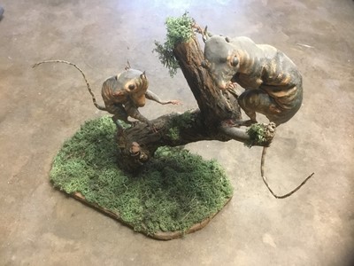 Lot 212 - Taxidermy squirrel group