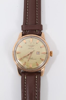 Lot 88 - Longines Automatic Conquest Calendar wristwatch