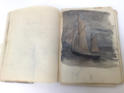 Lot 321 - Early 20th century sketch book