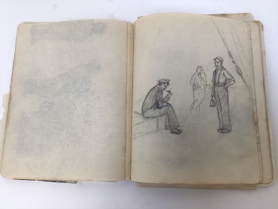 Lot 321 - Early 20th century sketch book