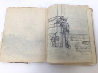 Lot 321 - Early 20th century sketch book