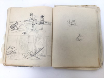 Lot 321 - Early 20th century sketch book