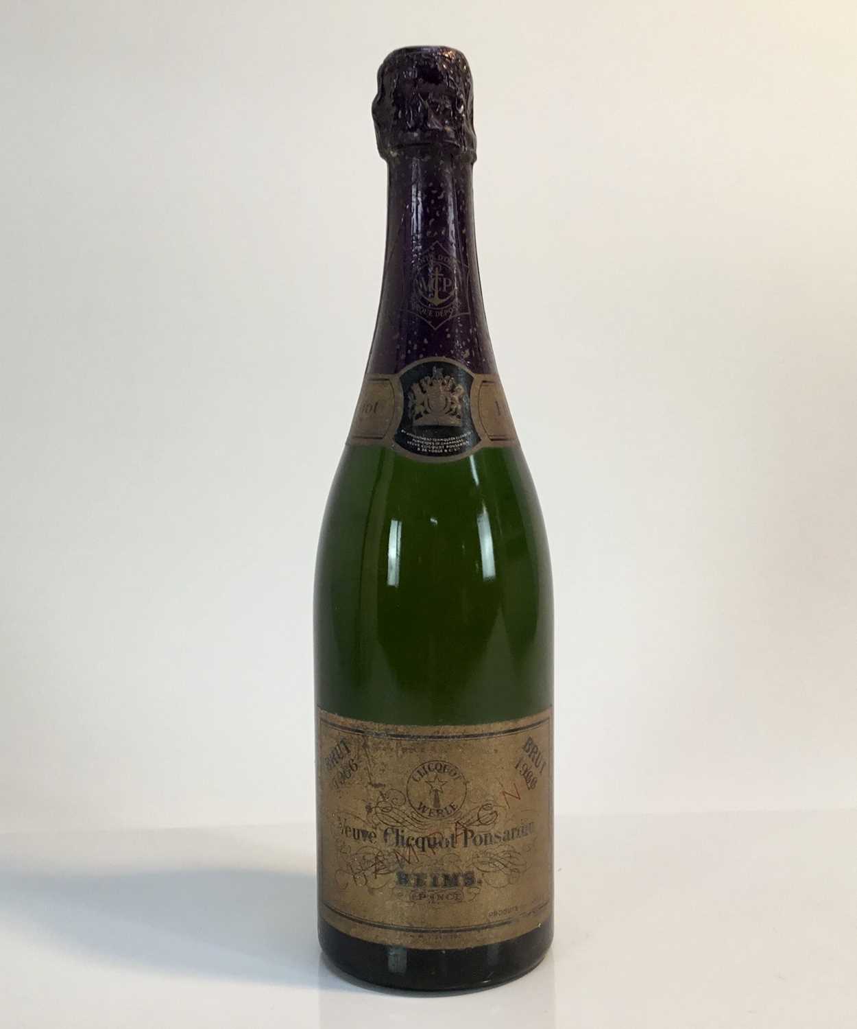 Lot 5 - Champagne - one bottle, Veuve Clicquot Ponsardin 1966