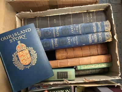 Lot 114 - Three boxes of 19th century and later books to include Folio Society