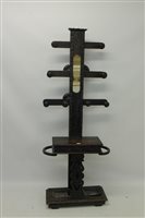 Lot 1472 - Late Victorian Carsved oak hall stand with hat...